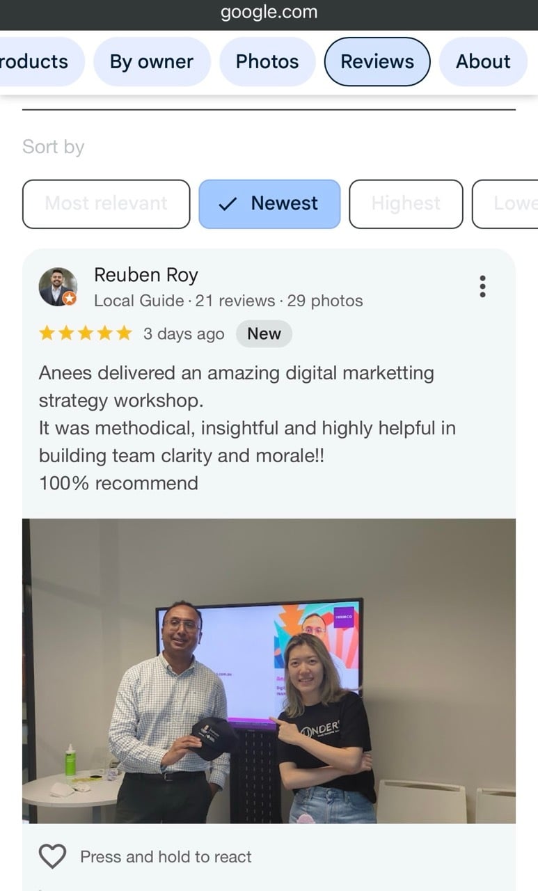 Google Reviews - INNMCO Google Reviews - INNMCO