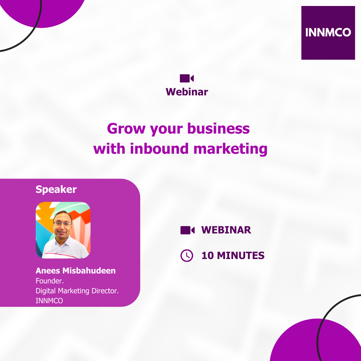 Webinar on-demand - INNMCO - Grow your business with inbound marketing